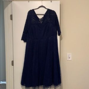 Navy Blue Torrid Dress size 24
